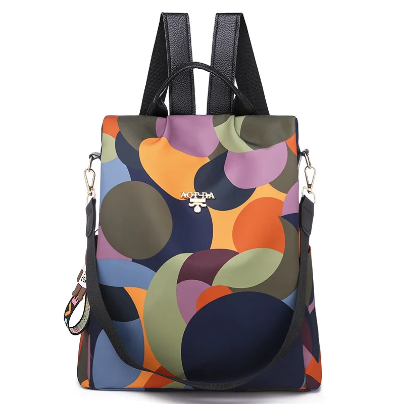 

Waterproof Oxford PU Leather Small Backpacks Purse for Women School Bags for Girls, Pictures or special color can be customized