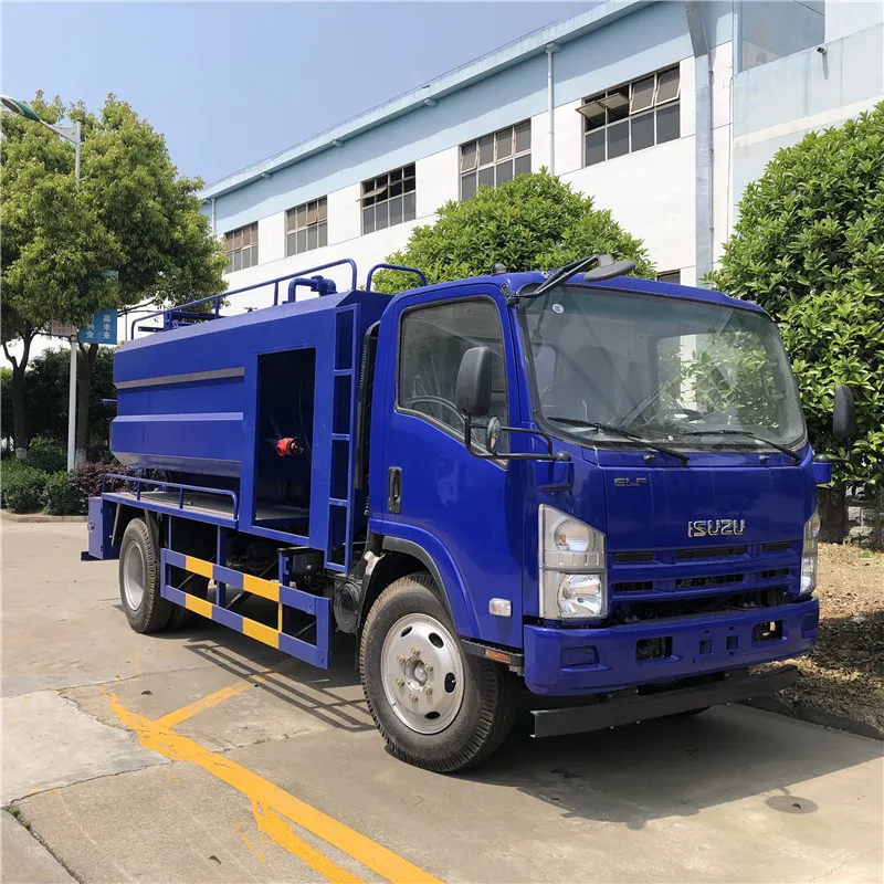 

4x2 700P Japan Euro V 10000 liters sewage suction tanker truck