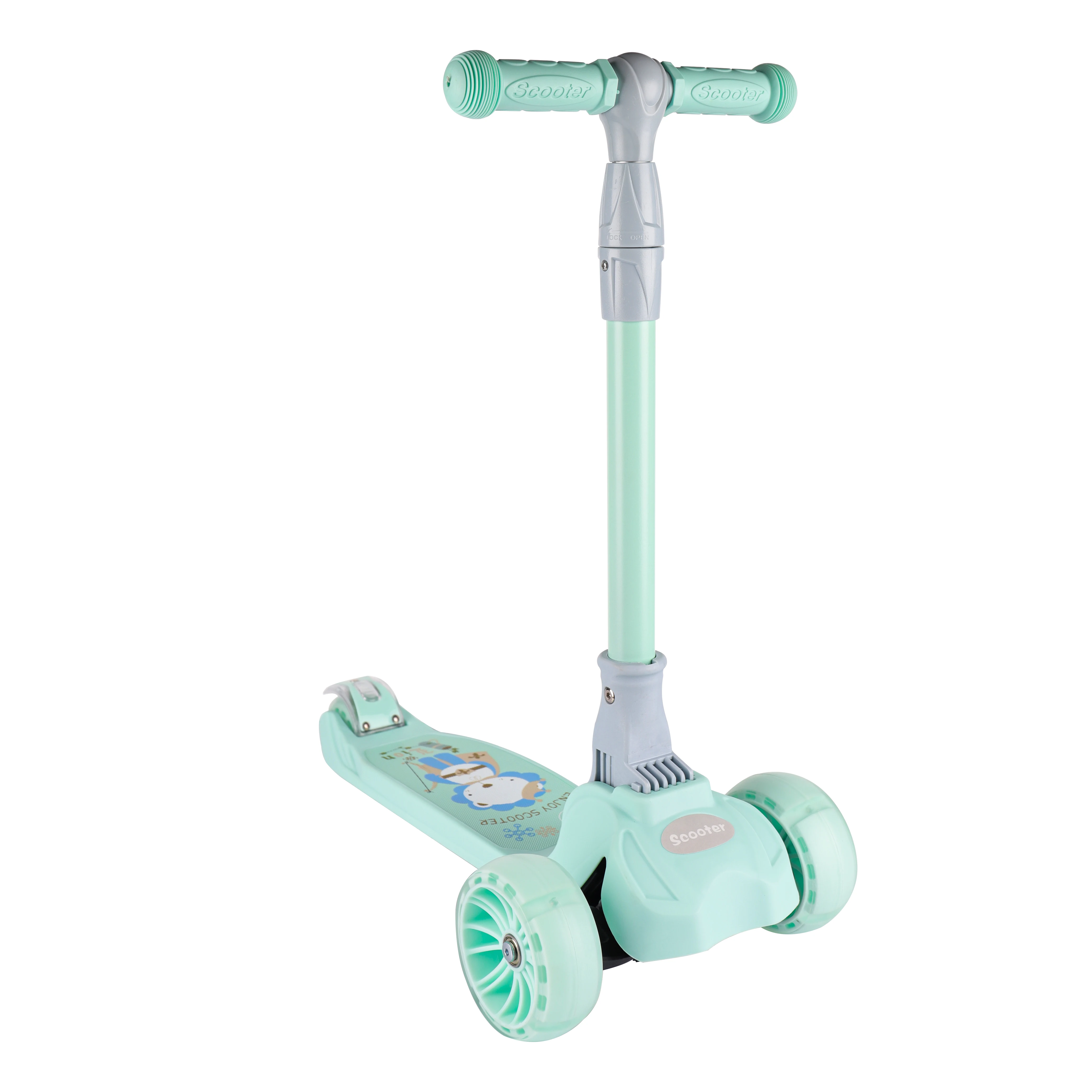 

Affordable folding children s three-wheeled classic scooter that is easy to carry and store is popular in wholesale