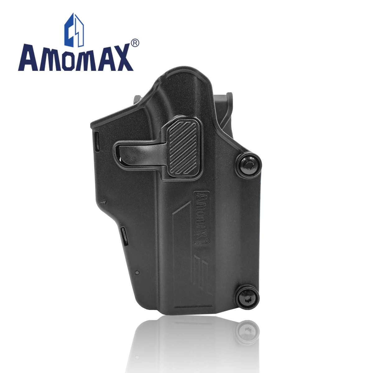 

Amomax Tactical Plastic General Multi-fit Per-fit Universal Tactical Hand Gun Belly Band Holsters for 200 more guns, Black /fde / od green
