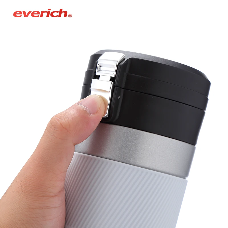 

leak proof 12oz 18/8 double wall stainless steel flasks insulated cute water bottle with customized logo lock lid, Customized color