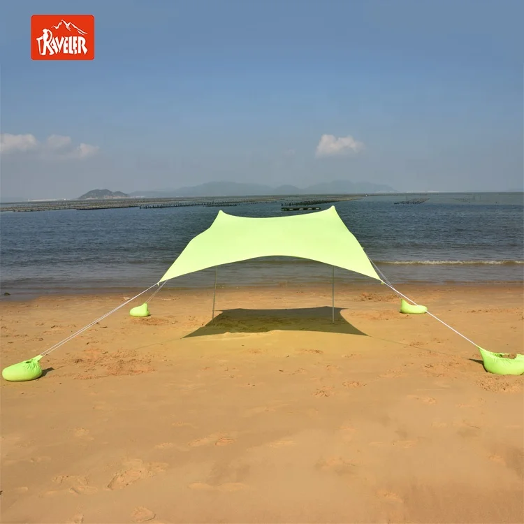 

Camping Portable Sport Sun And Weather Beach Canopy Tent, Blue or customization.