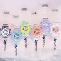 Women's Digital Watches LED Swimming Waterproof El