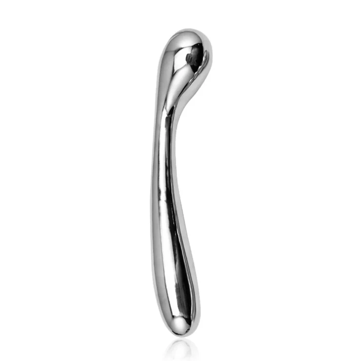 Double Ended Stainless Steel G Spot Prostate Wand Massage Stick Pure
