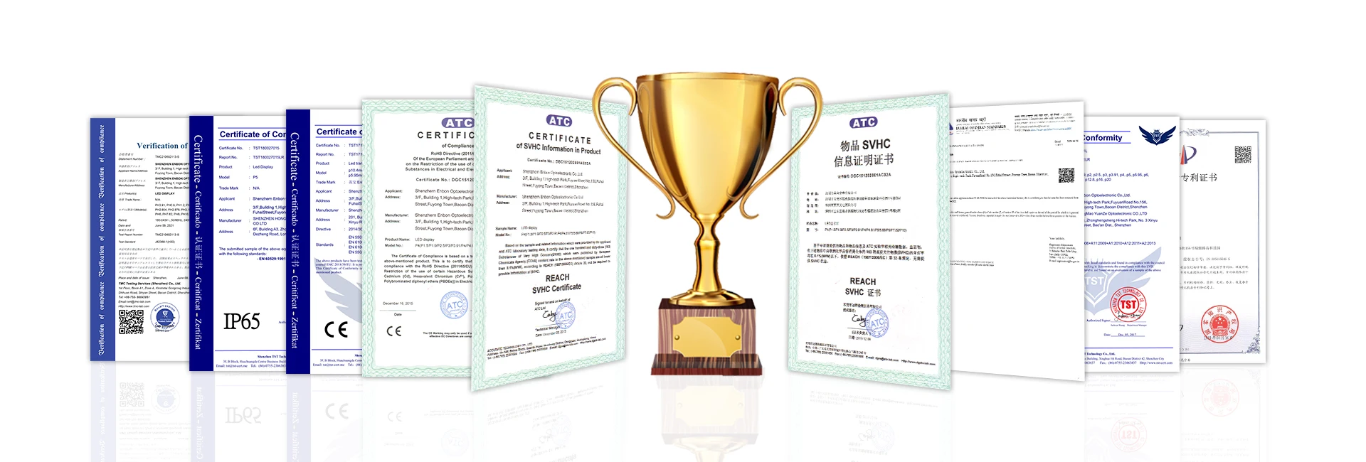 Shenzhen Enbon Optoelectronic Co., Ltd. Curved Led Screen, Led Poster