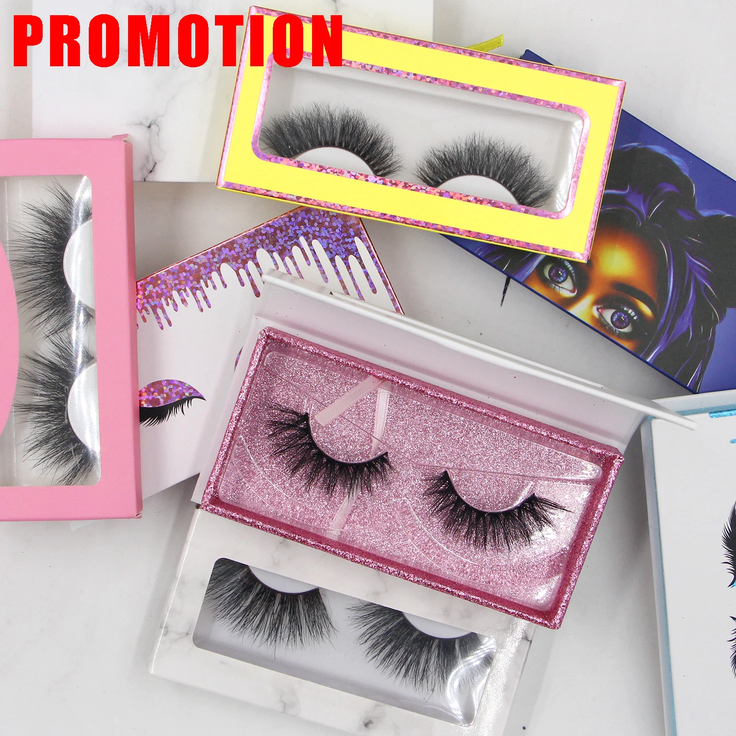 

RTS Fast Shipping Eyelash Best Selling Premium 3D Faux Mink False Eyelashes