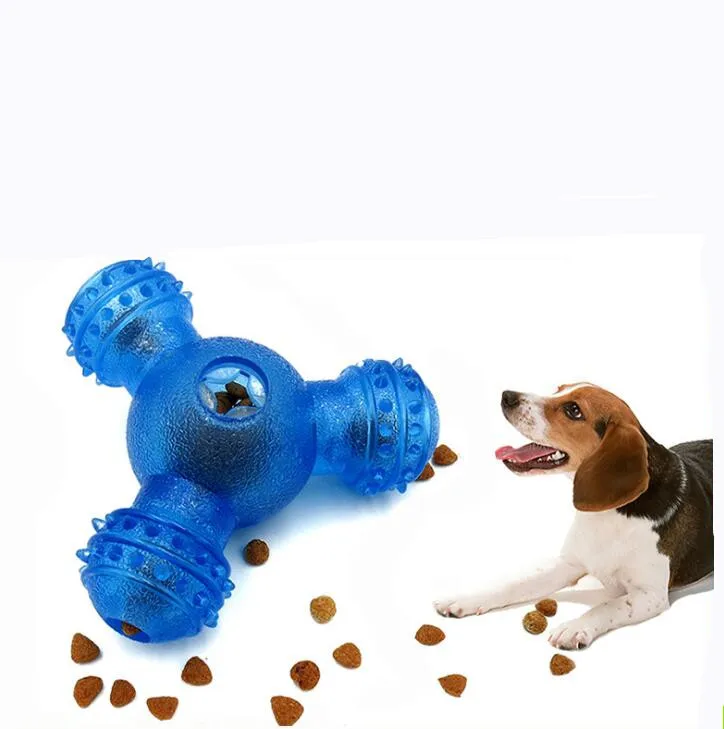 

2021 New Design Pet Toys Dog TPR Leak Food Balls Dog Che toys Dog IQ toys