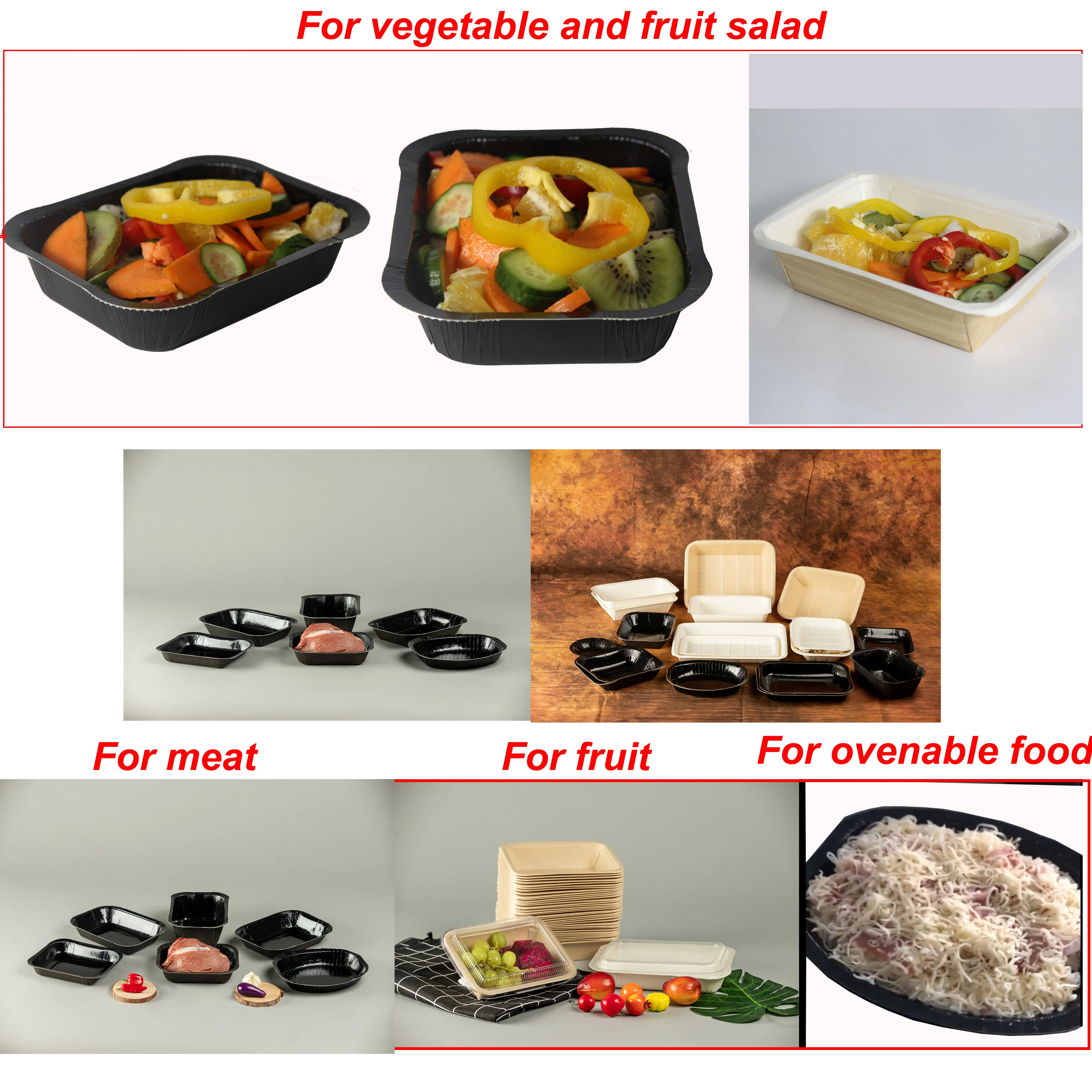 Ovenable Paper Food Trays Paperboard Package For Baking Food Buy