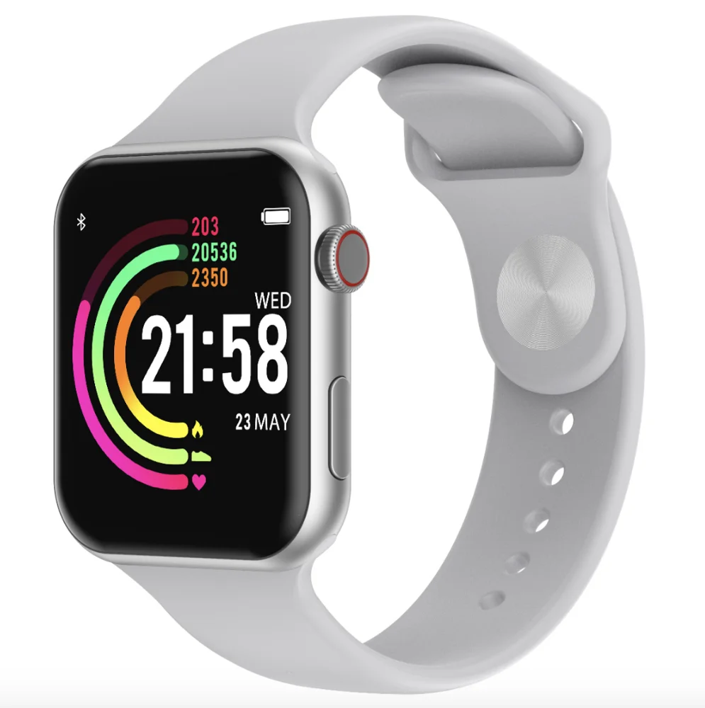 Latest F10 Smart Watch Real Time Weather Forecast Heart Rate Monitor Smartwatch for iPhone & Android