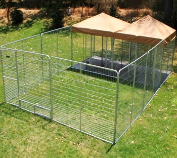 Metal Out Door Dog Kennels Direct Factory/dog Cages/dog House - Buy ...