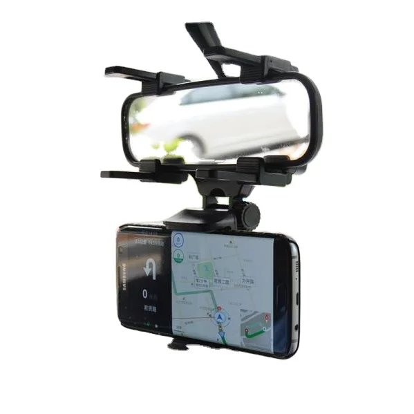 

Universal car Mobile Phone Stand Car Rearview Mirror Bracket Mount Adjustable Car Phone Holder