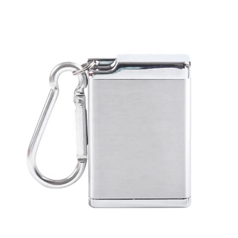 

Stainless Steel Square Keychains Ashtray, Gold/sliver/black/white/blue/champagne