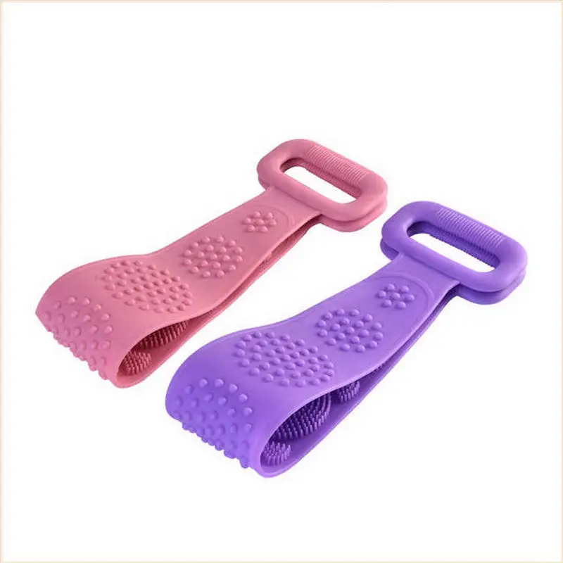 

Natural silicone bath belt shower Massage exfoliating bath belt