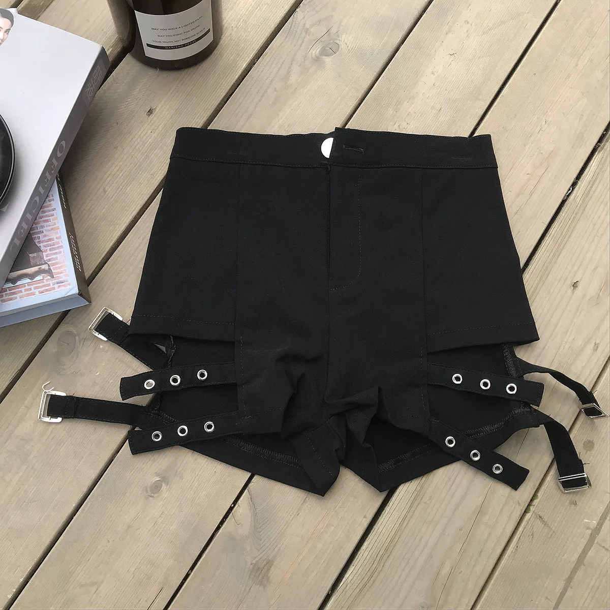 

Hot Selling New Summer Solid Slim Fit Tight Workout High Waist Casual Women Shorts, Customized colors