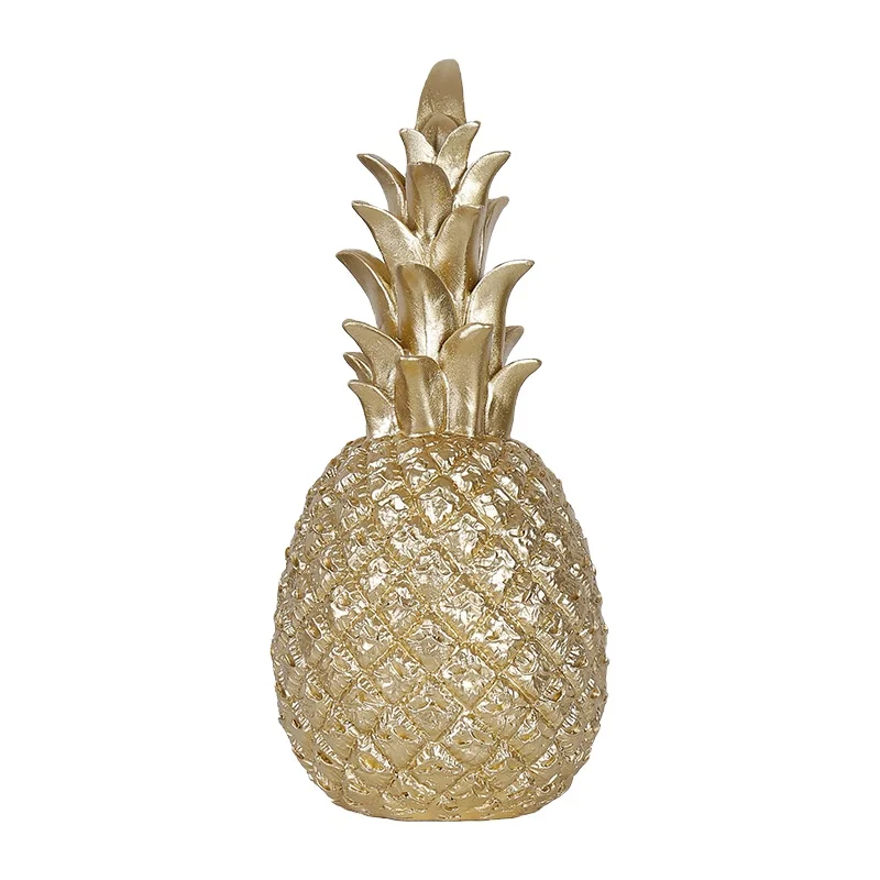 

Artificial Pineapple home furnishings church decoration in North Europe Luxury Cinnabar
