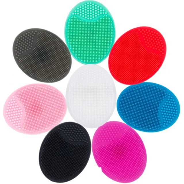 

Factory Supply Eco-friendly Exfoliator Scrubber Silicone Face Washing Brush