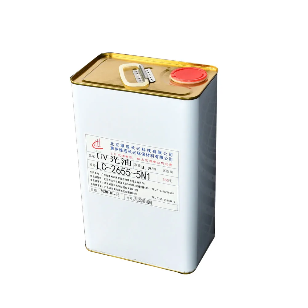 
High Quality UV Top Coating for UV Printing on printed surface decoration UV Varnish from China Manufacturer 