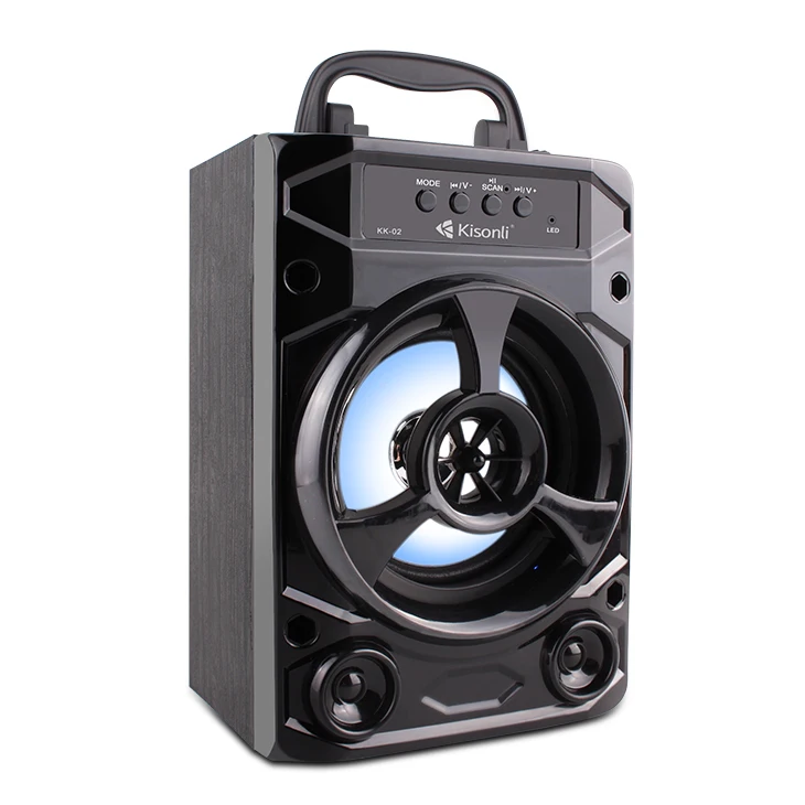 Mini DJ Gadgets Electronic 6 inch Speakers BT LED Wireless Woofer Speaker Cheap Price