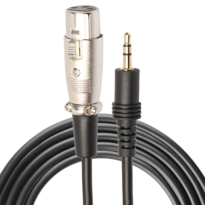 

Factory Wholesale 3m 3.5mm Male to XLR Female Microphone Audio Cord Cable