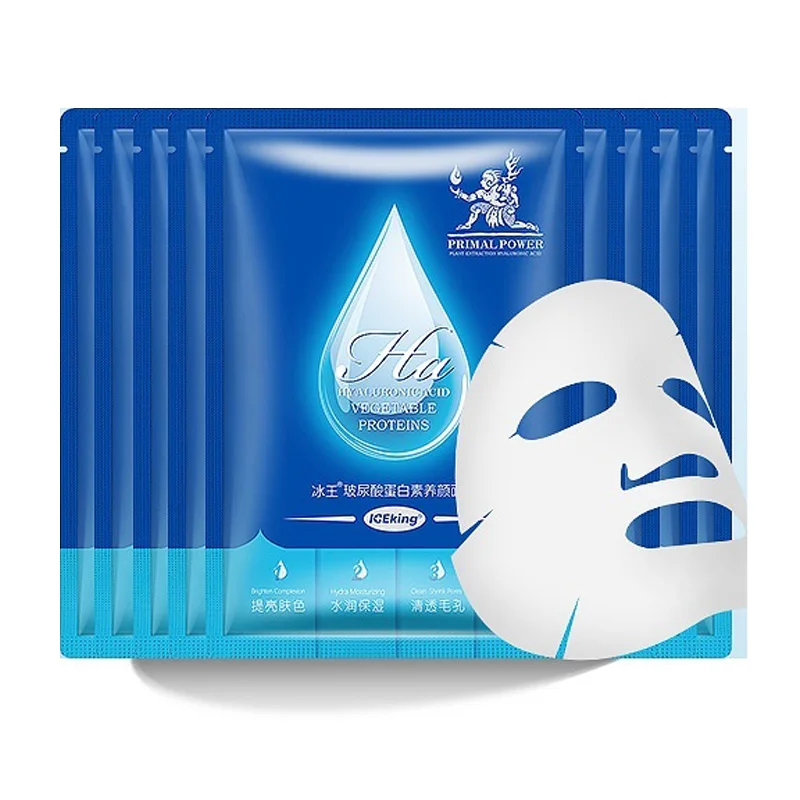 

Hyaluronic Acid Mask for Women Shrink Deep Cleaning Pore Smooth Face Moisturizing Facial Mask