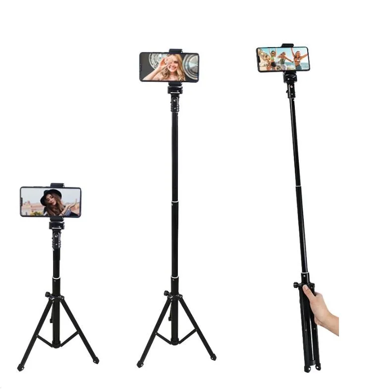 

cell phone 360 degree mini tripod mount camera sticks photography tripod, White