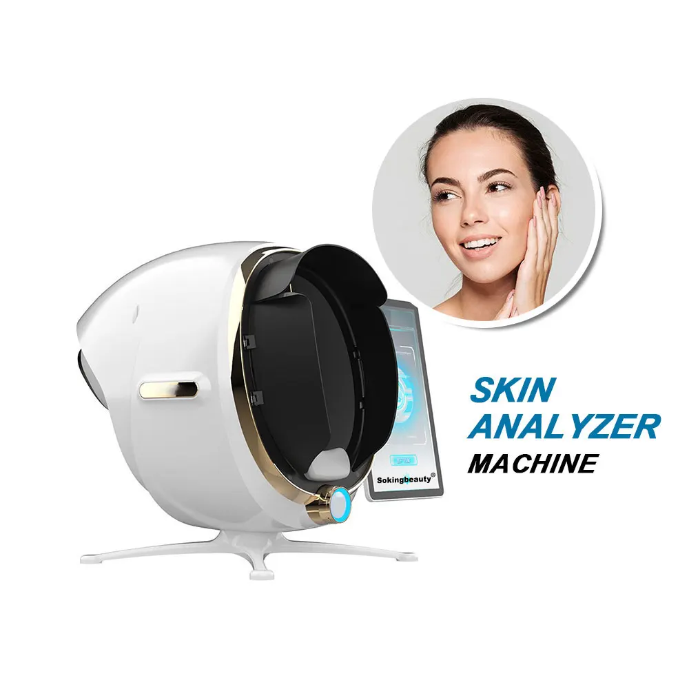 

3d magic face mirror facial skin analyzer machine skin testing skin analysis