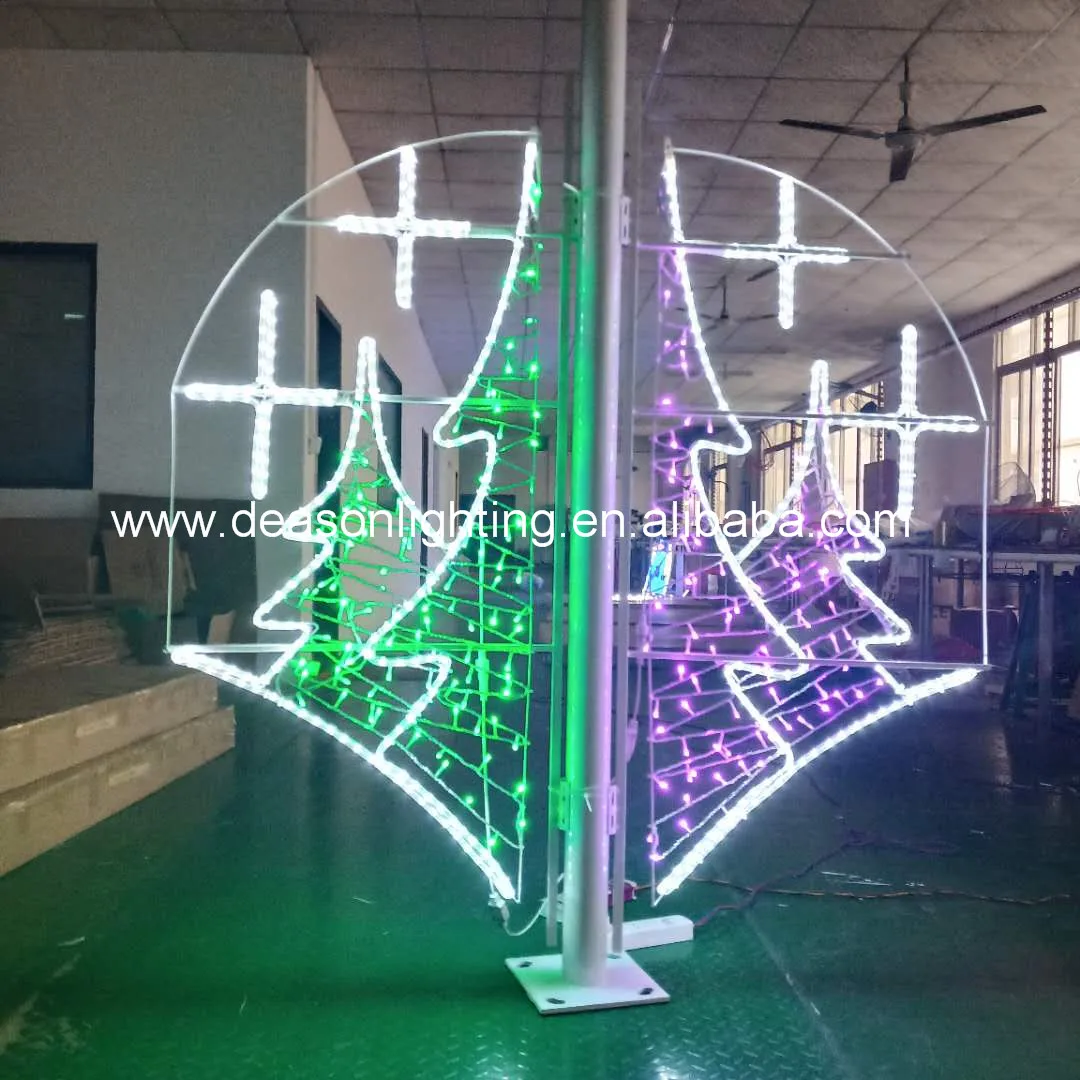 Street Led Xmas Light Decorations Pole Lights Buy Pole Festival Light