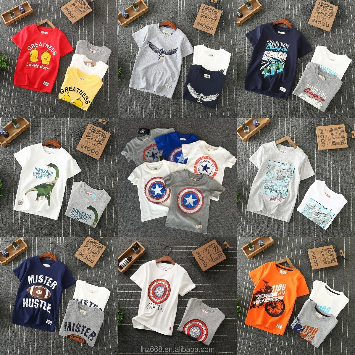 

Wholesale Factory New Style For Boy Girls Short Sleeves Tshirts Children Summer Cotton t shirt