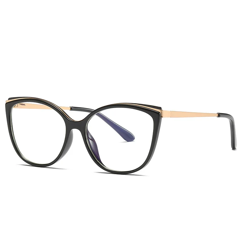 

Twooo 2052 Women Trendy Frame Glasses Clear Blue Light Glasses