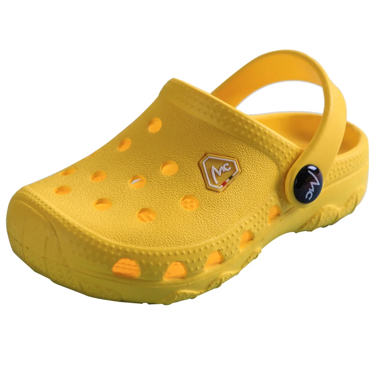 
Wholesale Hot Seller Custom Logo Unisex Soft EVA Kids Clogs Breathable Children Clogs Shoes in Summer 