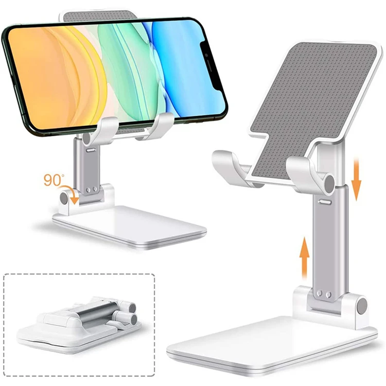 

T1 Universal Desktop Tablet Holder Table Cell Foldable Extend Support Desk Mobile Phone Holder Stand For iPhone iPad Xiaomi