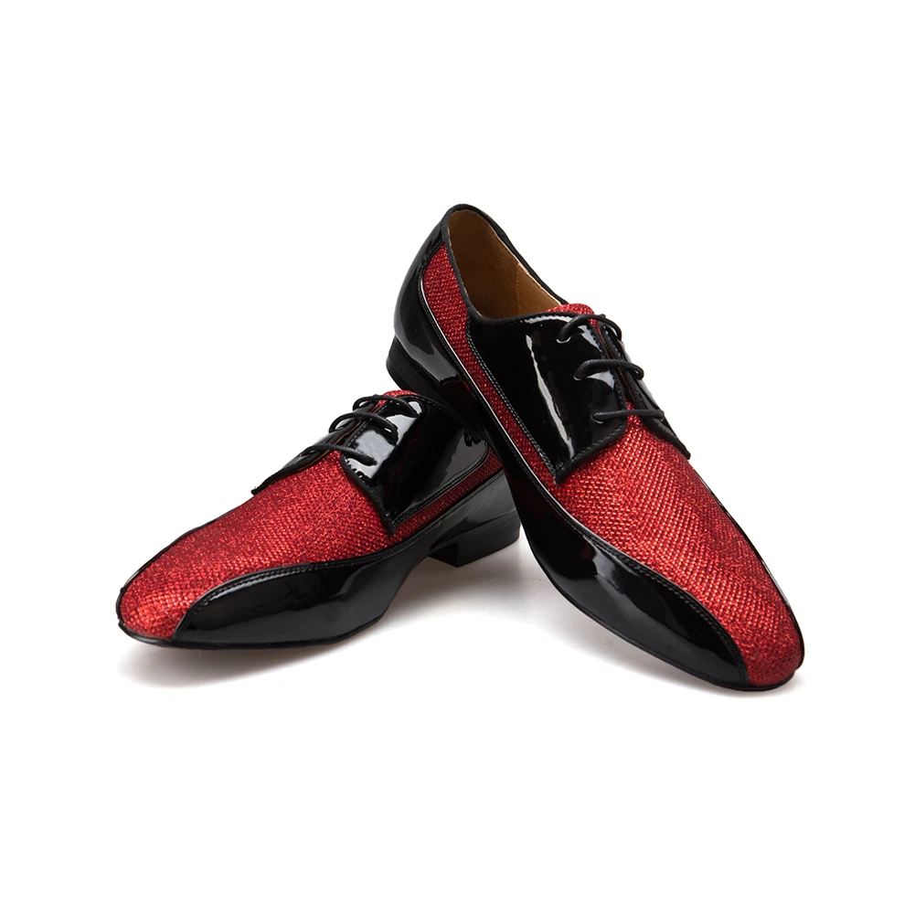

Men Business Dress Loafers Pointed Toe Black Oxford Shoes