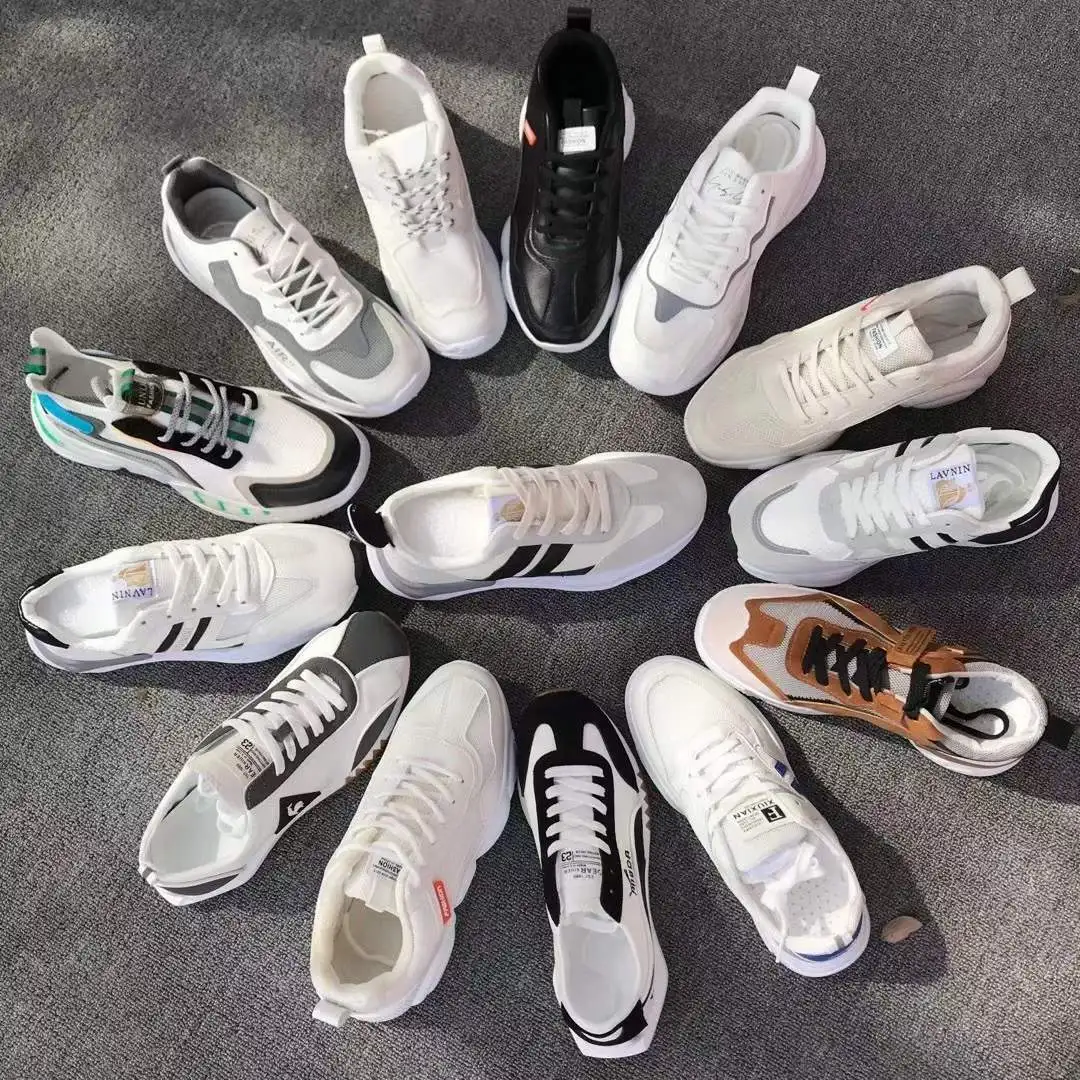 

High Quality Wholesale male sneakers second hand for men sports imported used shoes stock, Multiple colour
