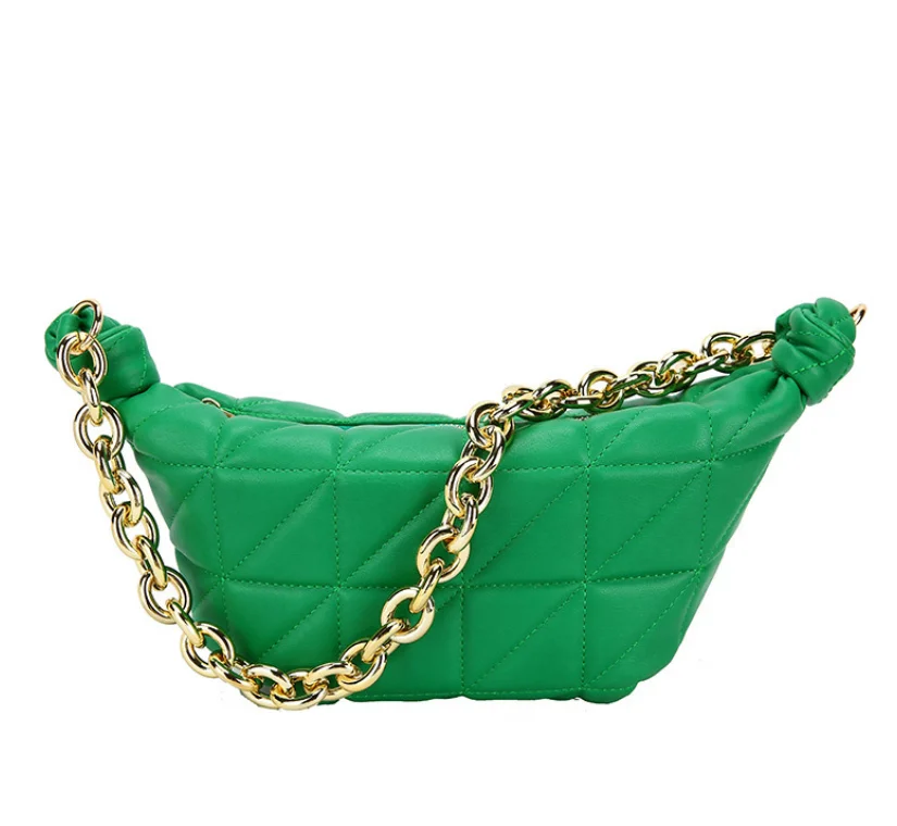 

A New Fashion Chain For Autumn 2021, Cloud Bag, Ring Casual Dumpling Bag, Stylish One-shoulder Cross-body Bag YGC-453