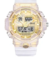 

CE ROHS certified high quality men's waterproof transparent outdoor sports quartz watch
