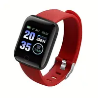 

116 Plus Smart Watch Wristband D13 Sports Heart Rate Fitness Blood Pressure Call Message Reminder D13 women Smart Watch