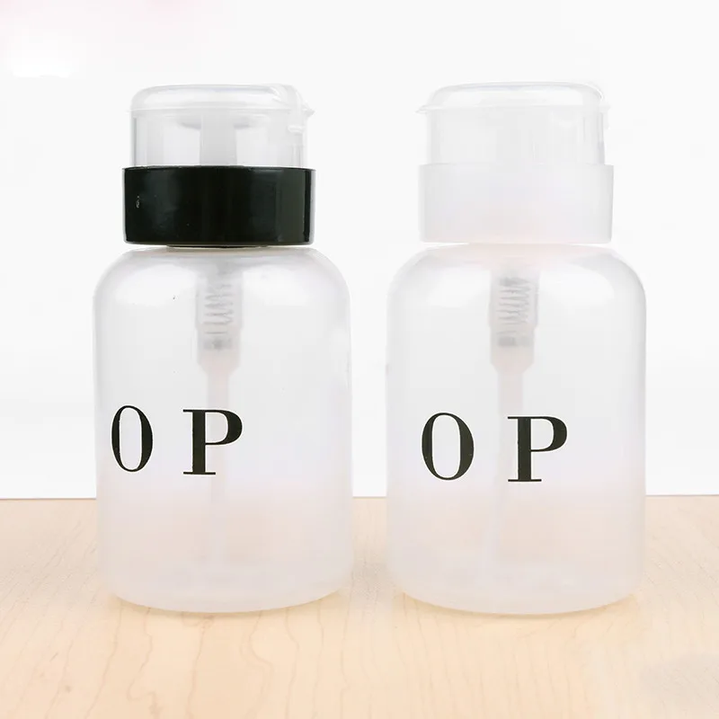 

NA030 200ML Mist Cosmetic Pump Dispenser Plastic Bottle Sprayer Liquid Container Travel Spray Bottle Nail Art Tool