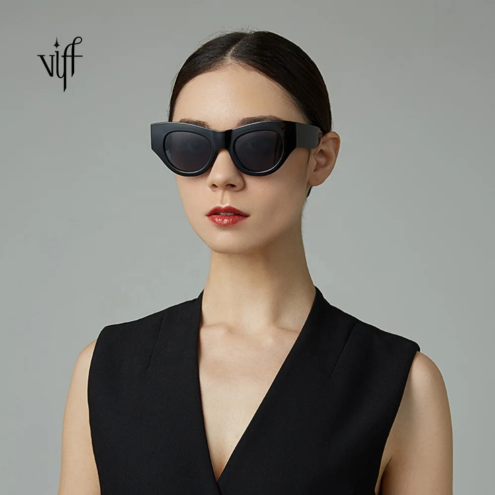 

VIFF Sunglasses HP18056 Retro Style Wholesale Unit Price Free Sample Shades Elegant Ladies Sunglasses 2021