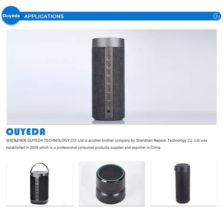 Amazon Alexa AI speaker Digital Class D Amplifier speaker smart home product