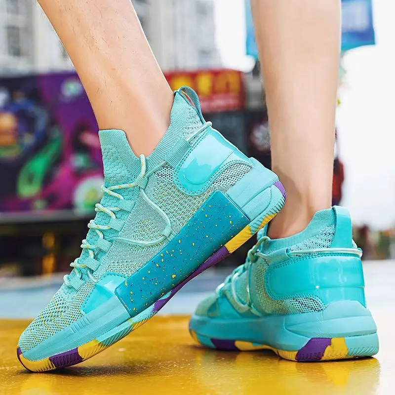 

Popular Male Cloths And Shoes Workout Basketball Shoes Slip Resistant Gental Shoes Vendor