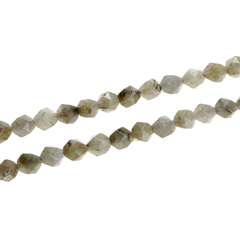 

Diamond Cutting Faceted Labradorite Stone Loose Gemstone Beads For Bracelet, Necklace Jewelry Making, As the picture