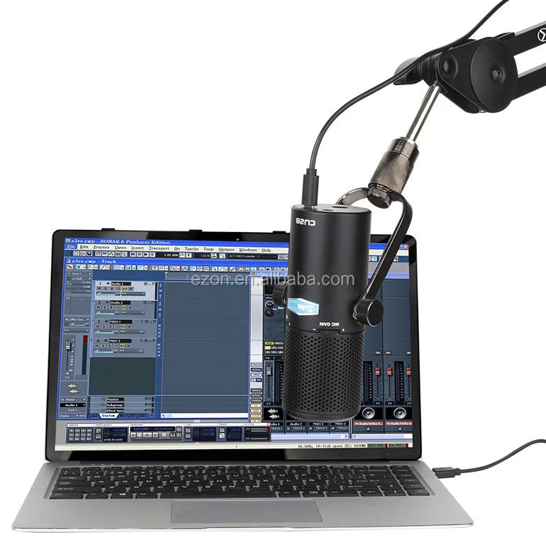 screenflow record audio external microphone