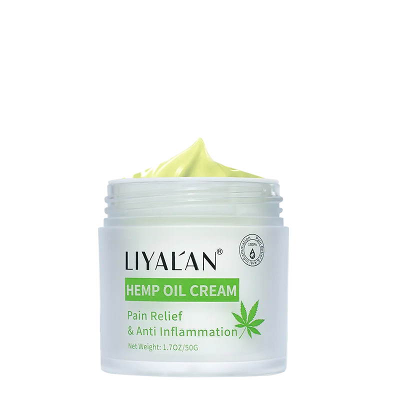 

LIYALAN natural organic full spectrum anti-inflammatory pain relief CBD hemp oil cream