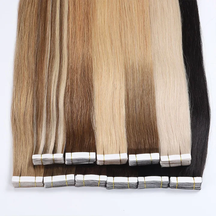 

Wholesale bone straight tape hair color virgin hair manufacturers in china japanese hair extensions tape in supply vendors