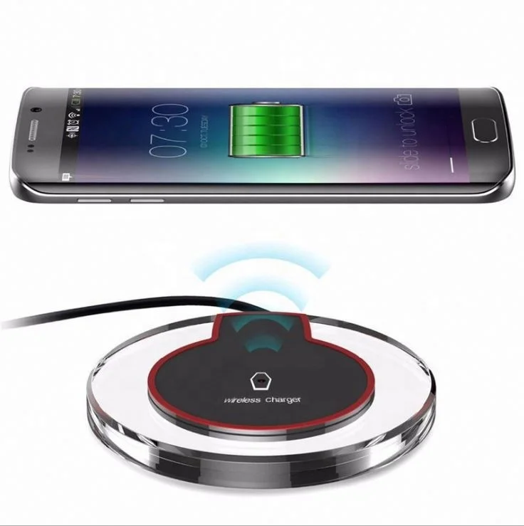 

Crystal wireless charger supports customized LOGO, suitable for mobile phone chargers in various occasions