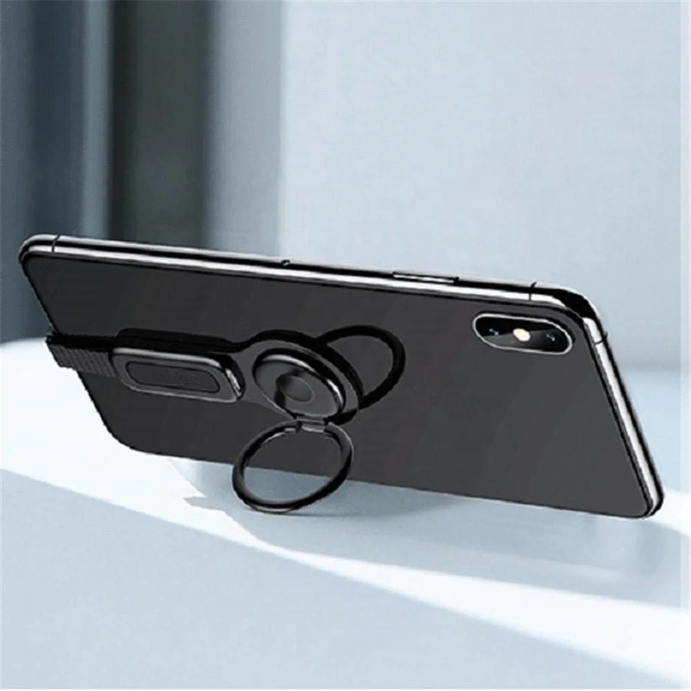 

AU06 Dual Aux Audio Adapter gadget 2021 phone holder 2 in 1 charging audio jack for iphone, Black