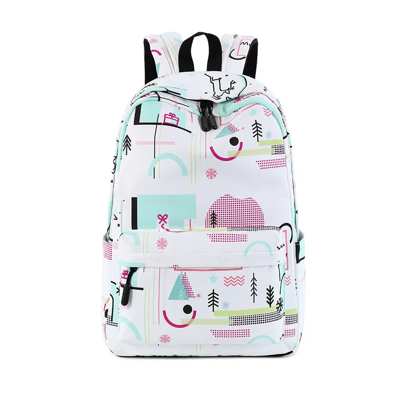 

Cheap Female Casual Digital Printing Backpacks Waterproof Backpack Korean Middle School Student Schoolbag For Girls