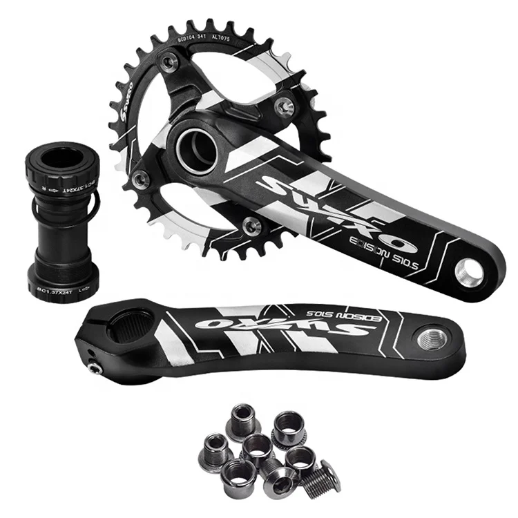 

104/64bcd 170mm 32 34 36 38T 7-12S Mountain Bike Crankset Crank Compatible Sram Sensah Ltwoo, Multicolor