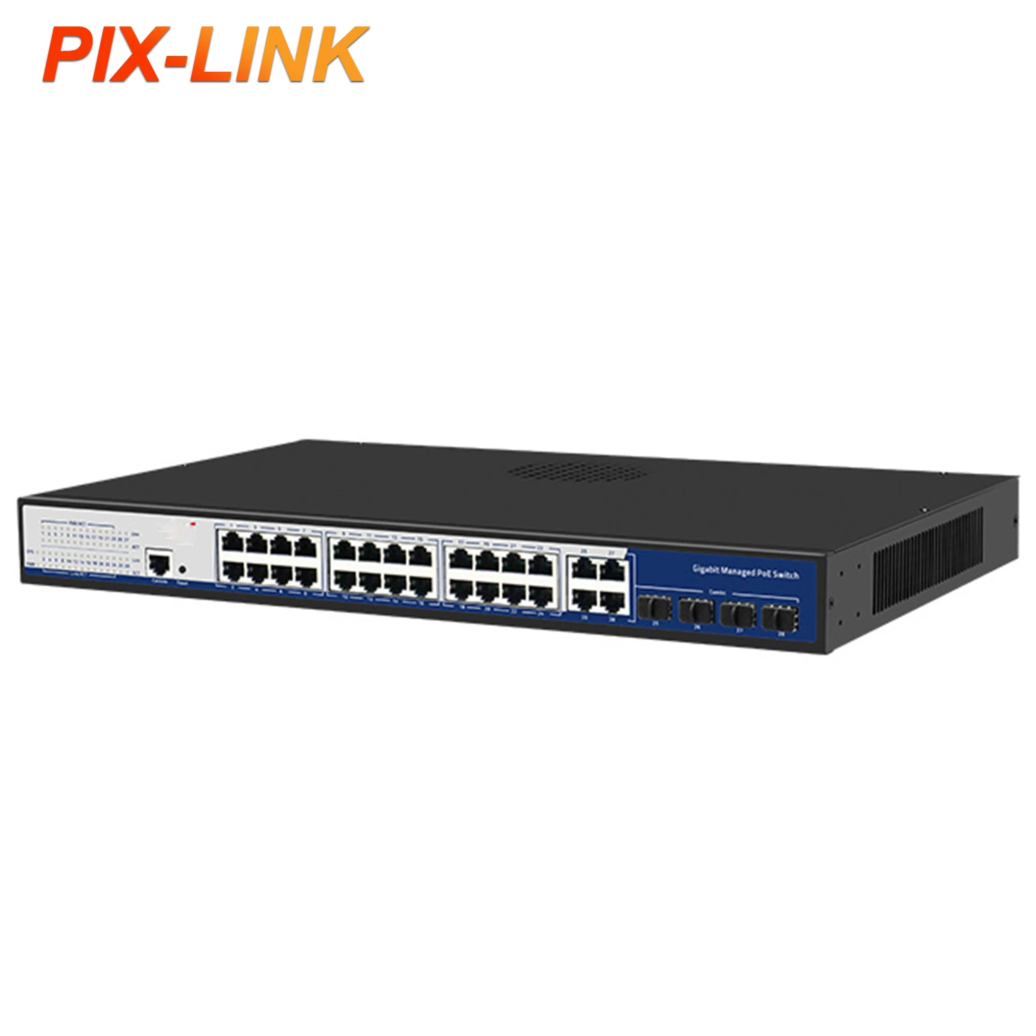 

32 Port GIGABit Management PoE Network Switch