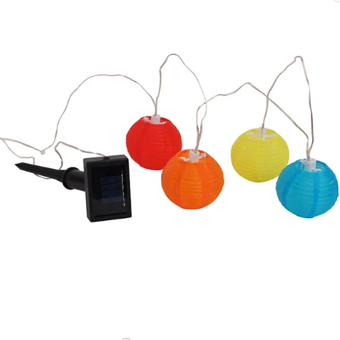 
Outdoor Christmas Solar Led Decorative Hanging Lantern String Lights/Solar Les Chinese Style Lantern Lights 